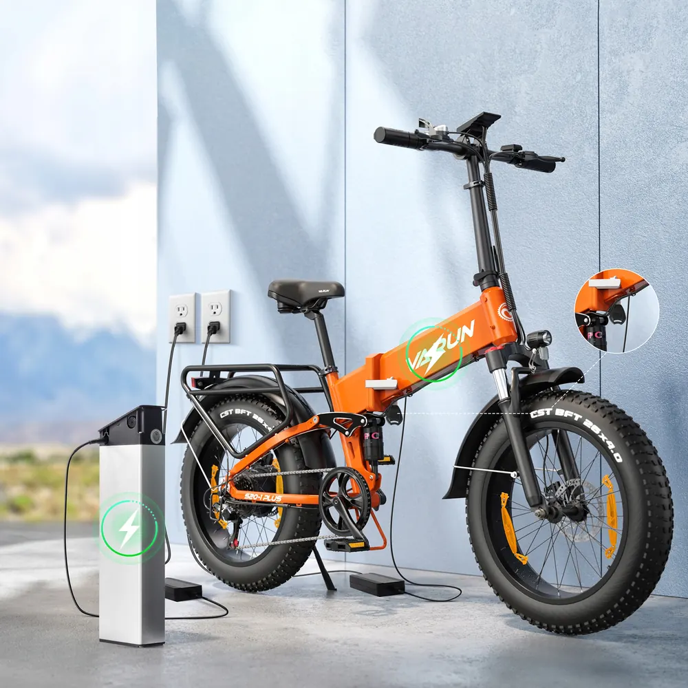 VAR2004O model VARUN folding e-bike with 13AH battery