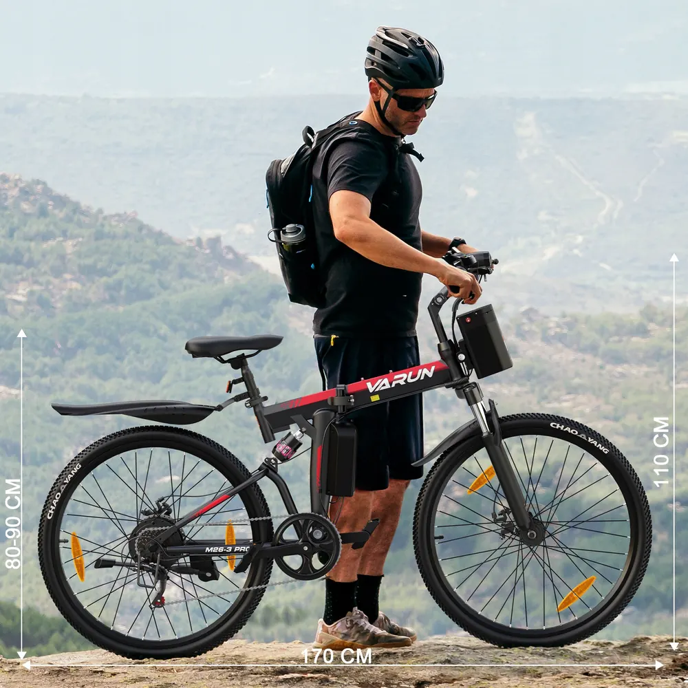 VARUN 250W Folding Electric Bike image 2