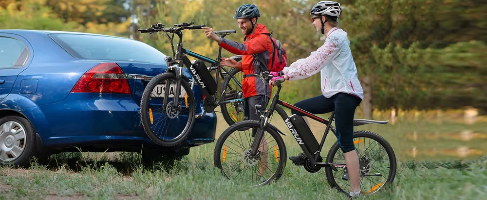 VARUN electric mountain bike 250W 26 inch 48V 374.4Wh battery 80km range 25km/h speed 55Nm torque