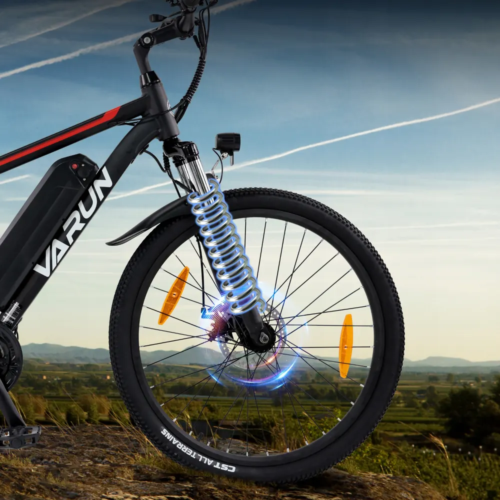 VARUN M26-2 electric mountain bike with 48V battery and 80km range