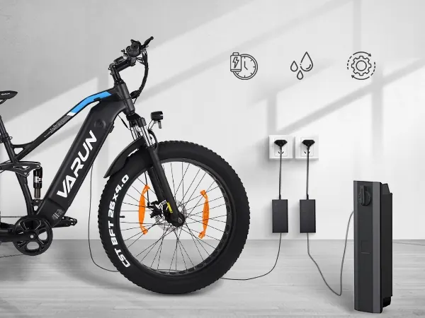VARUN 26 inch wheel electric bike with fat tyres