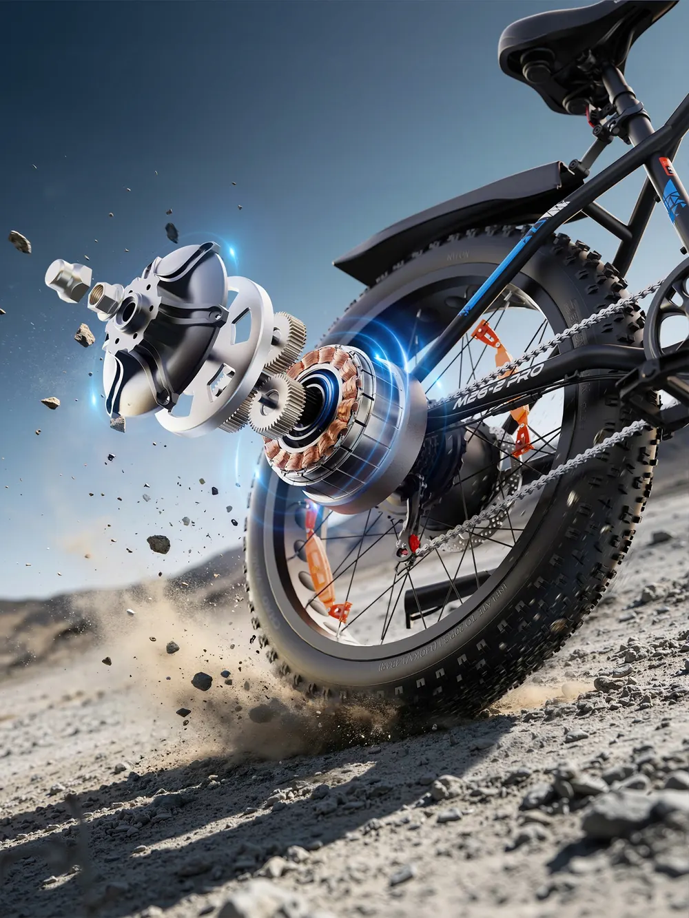 VARUN electric fat bike, 250W motor, 48V 13AH battery, 26x4.0 inch wide tyres
