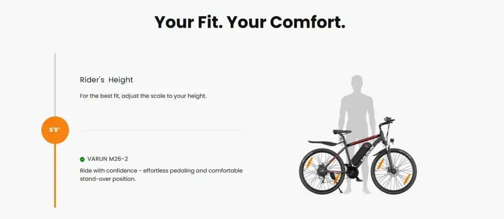 Varun M26-2 Fat Tire Electric Bike image 12
