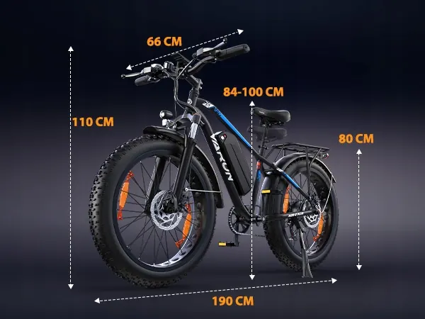 VARUN M26-2 PLUS Fat Tyre Electric Mountain Bike image 12