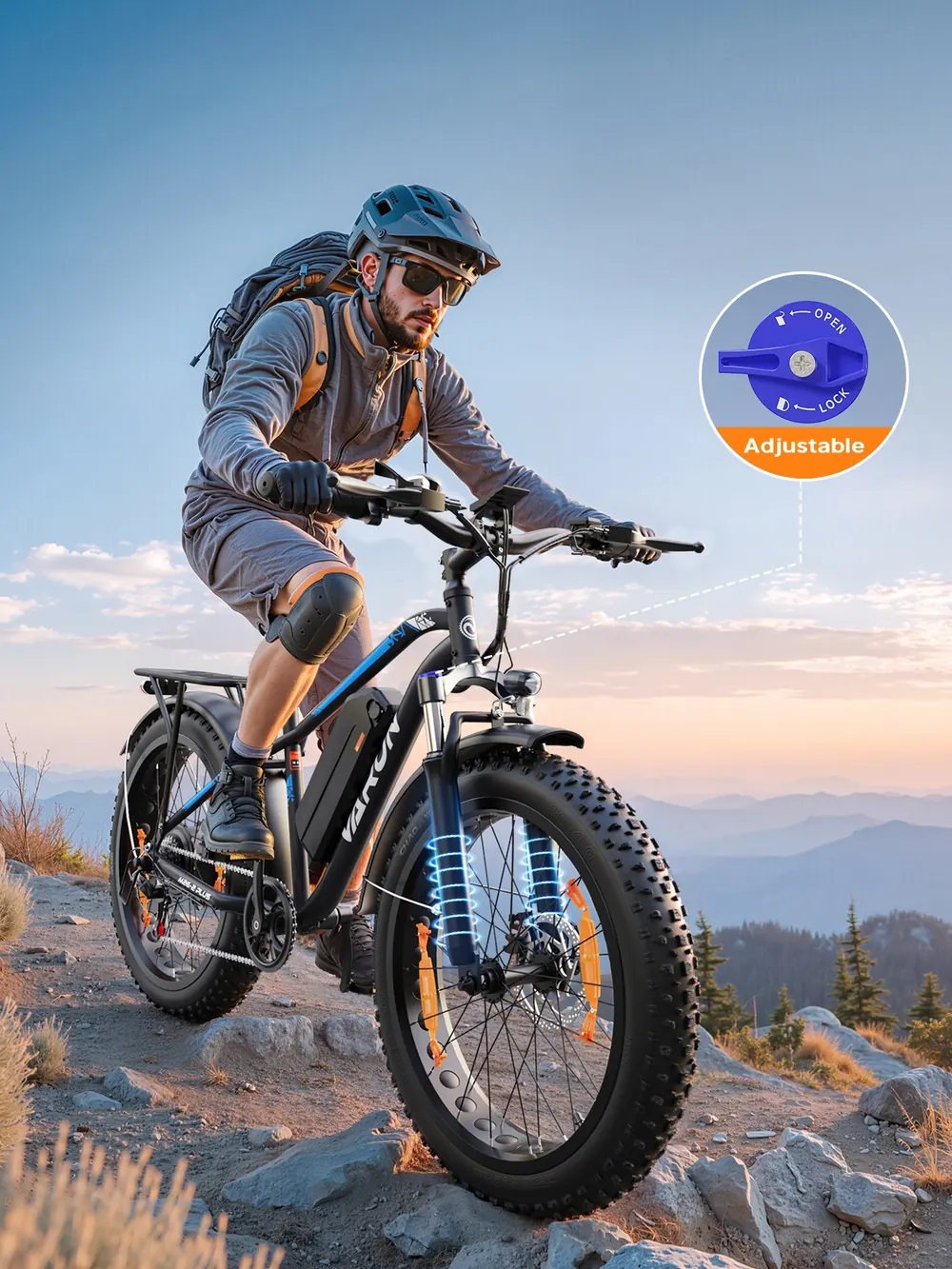 VARUN M26-2 PLUS Fat Tyre Electric Mountain Bike image 5