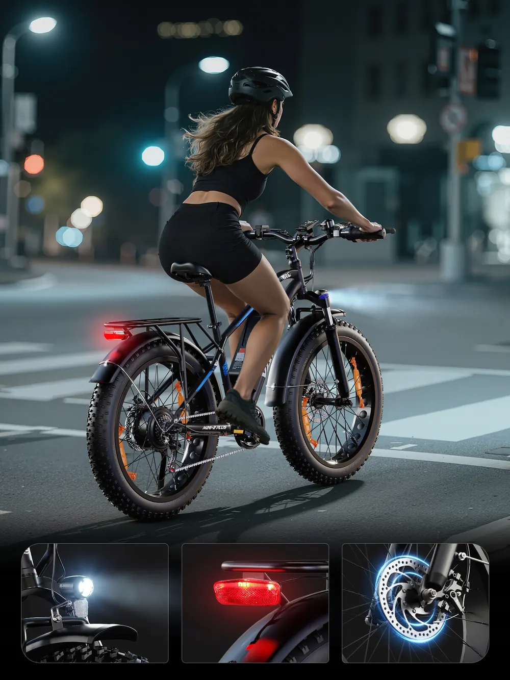 VARUN M26-2 PLUS electric mountain bike with large L frame size