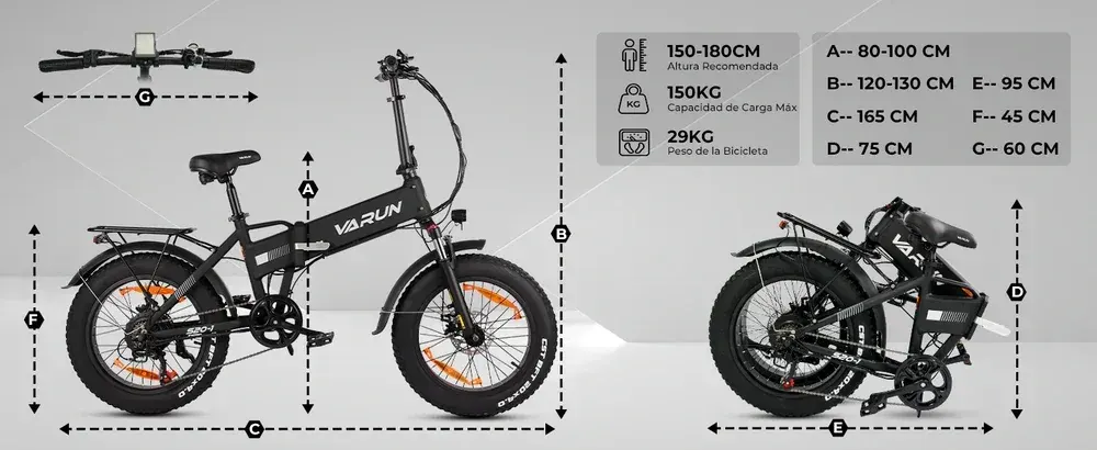 Varun S20-1 Fat Tire Electric Bike image 2