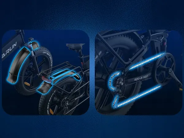 VARUN S20-2 PRO Folding Electric Bike image 10