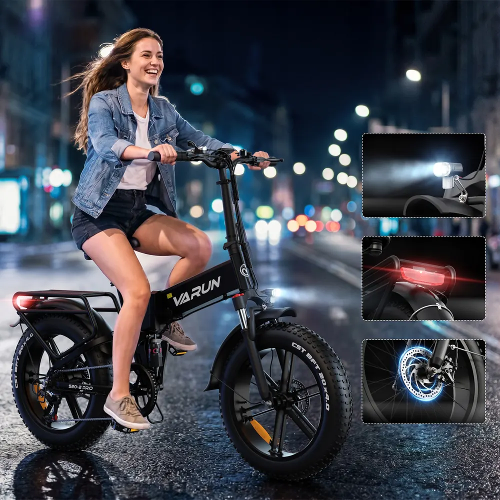 VARUN S20-2 PRO Folding Electric Bike image 4