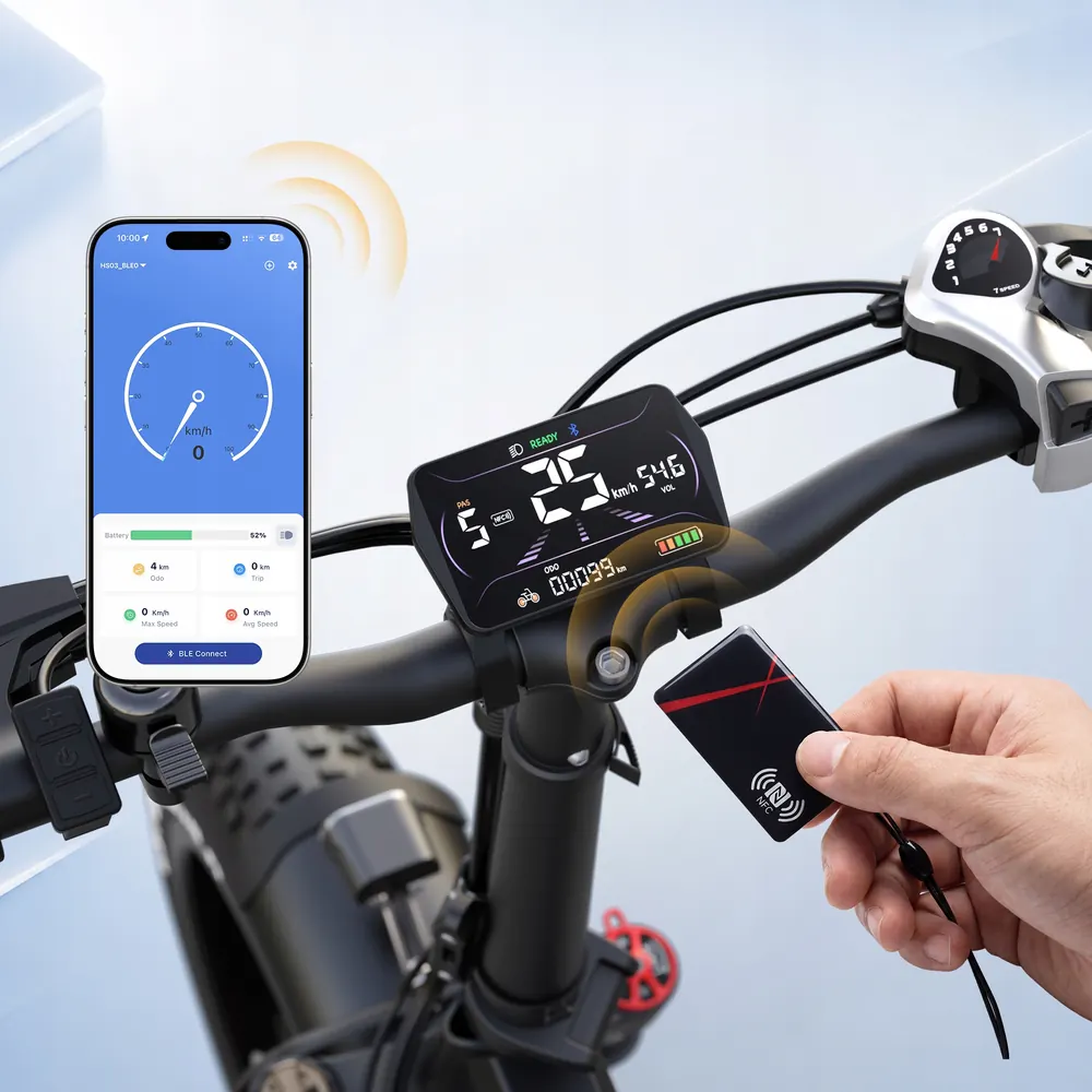 VARUN S20-2 PRO folding electric bike by Varun with NFC and BT