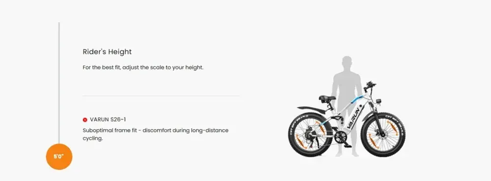 Varun S26-1 Fat Tire Electric Bike image 5