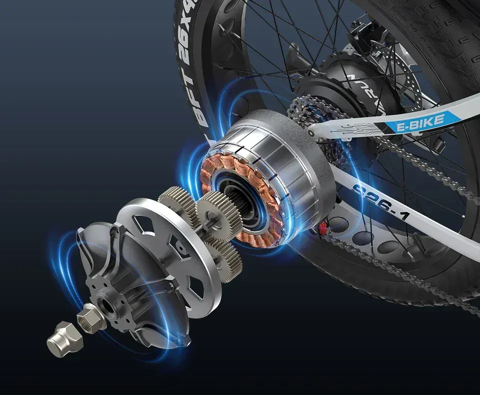 Varun S26-1 Fat Tire Electric Bike image 6