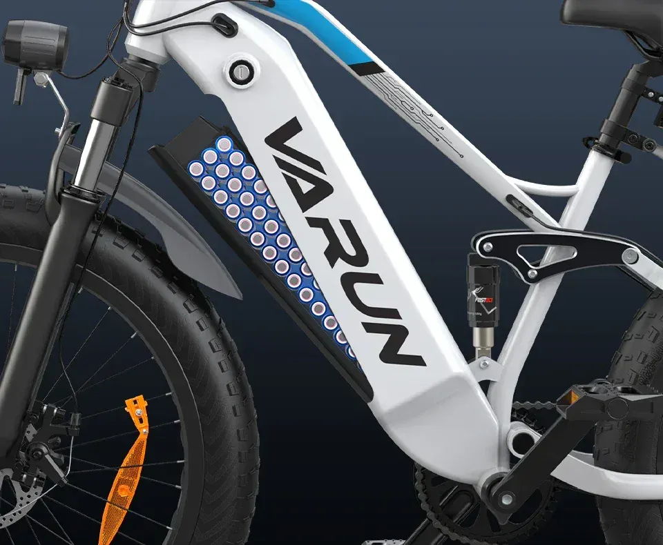 Varun S26-1 Fat Tire Electric Bike image 8