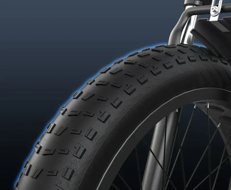 Varun S26-1 Fat Tire Electric Bike image 9