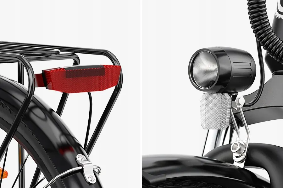 Original packaging of Varun S700-1 electric bike with 28-inch wheels