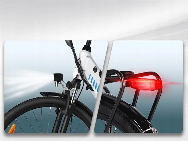 Unisex VARUN S700-2 electric city bike, 250W motor, 48V battery, 28 inch