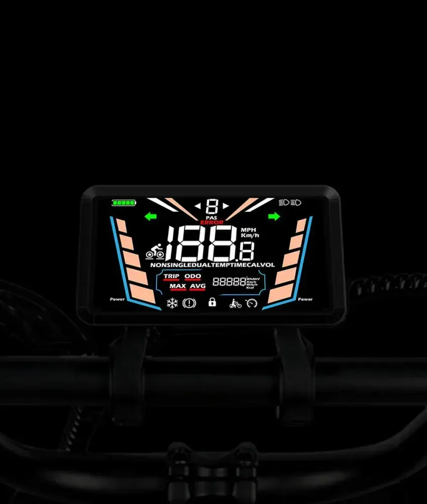 Victrip R6 Pro Fat Tyre Electric Moped Bike image 12