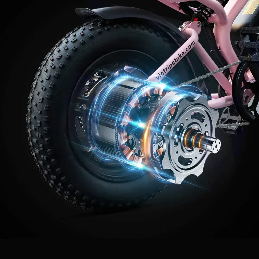 Victrip R6 Pro Fat Tyre Electric Moped Bike image 4