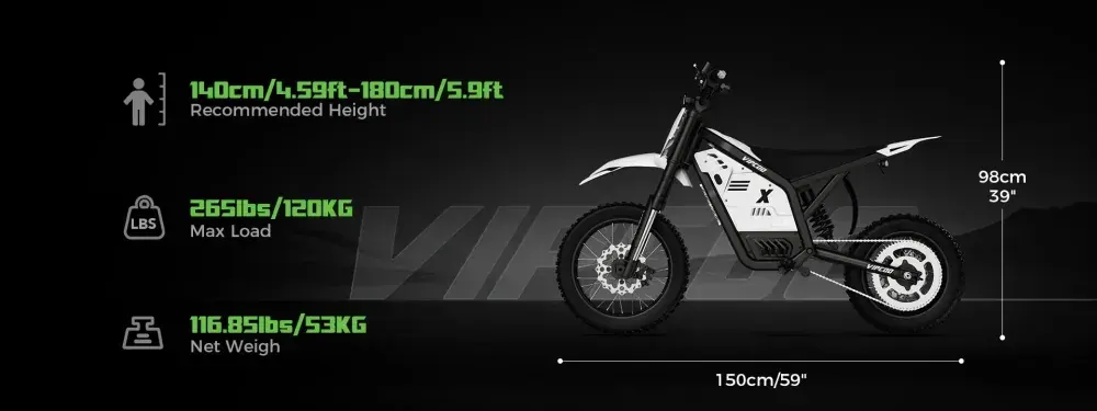 Close-up of Vipcoo H2's powerful 3500W motor mounted on the rear wheel.