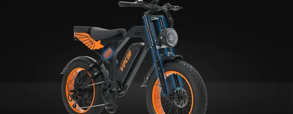 Vipcoo VM6 Fat Tyre Electric Bike image 6
