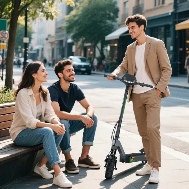 Vipcoo VS3 Touch Screen Electric Scooter image 4