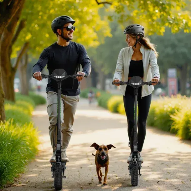 Vipcoo VS3 Touch Screen Electric Scooter image 7