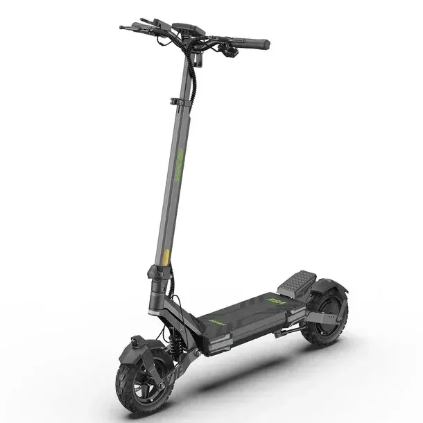Vipcoo VS6 48V 18.2Ah battery pack detail on the frame for long-range riding