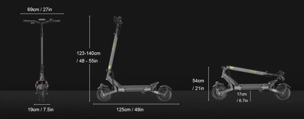 Vipcoo VS6 Pro Dual Motor Electric Scooter image 10