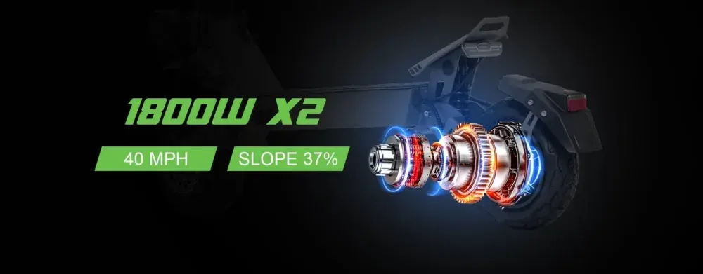 Vipcoo VS9 Dual Motor Electric Scooter image 4