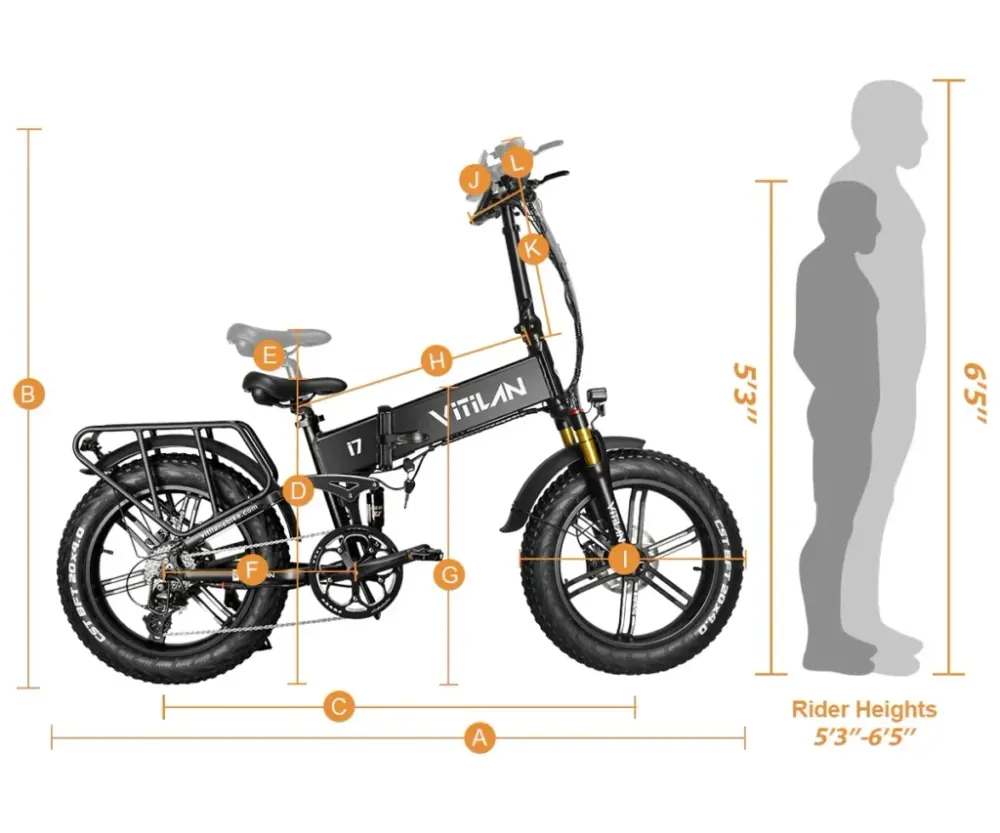Vitilan I7 Pro 3.0 full side view with fat tires and dual suspension
