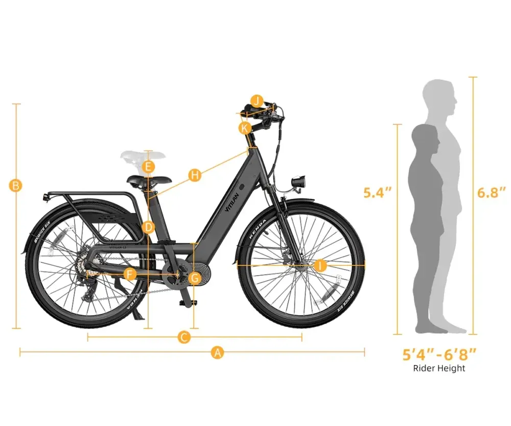 Vitilan L5 Urban Commuter Electric Bike image 2