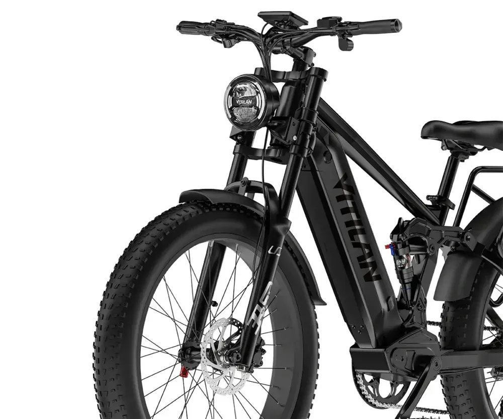Vitilan T7 PRO Full Suspension Mountain E-Bike image 6