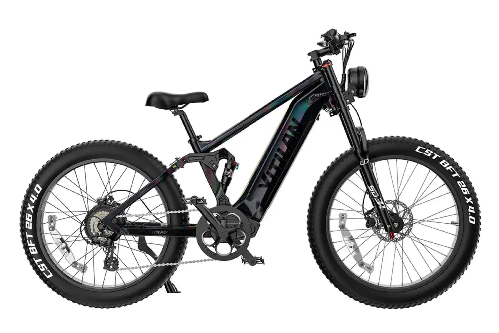 Vitilan T7 PRO Full Suspension Mountain E-Bike image 14