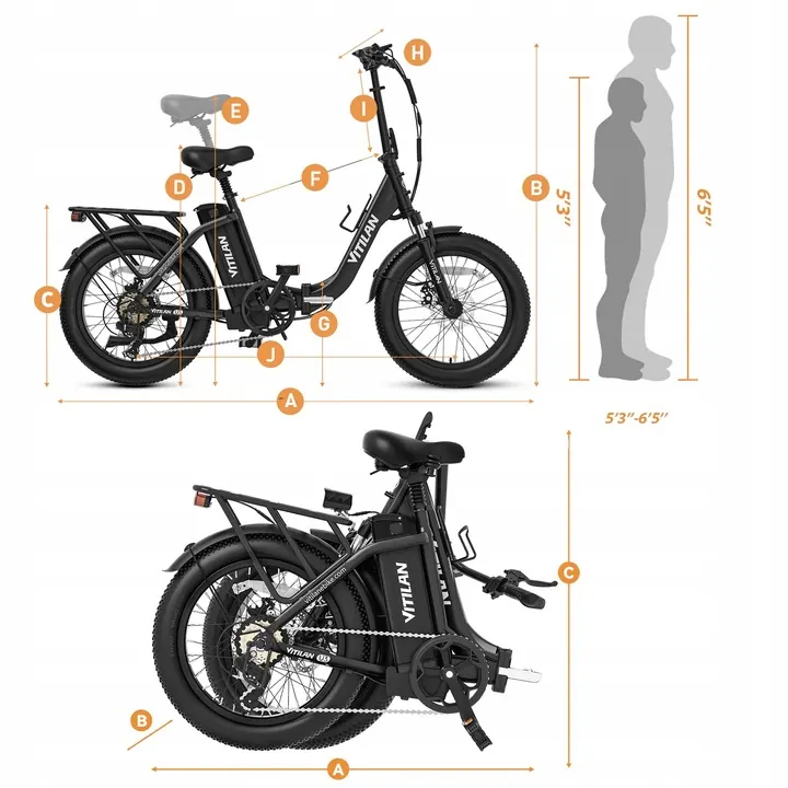 VITILAN U3 front suspension fork for smooth city rides