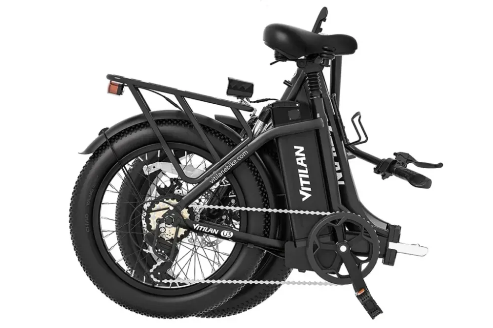 Vitilan U3 Full Suspension Foldable Fat Tyre Electric Bike image 11