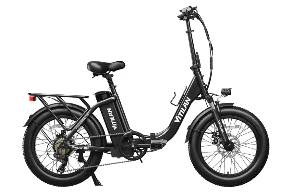 Vitilan U3 Full Suspension Foldable Fat Tyre Electric Bike image 3