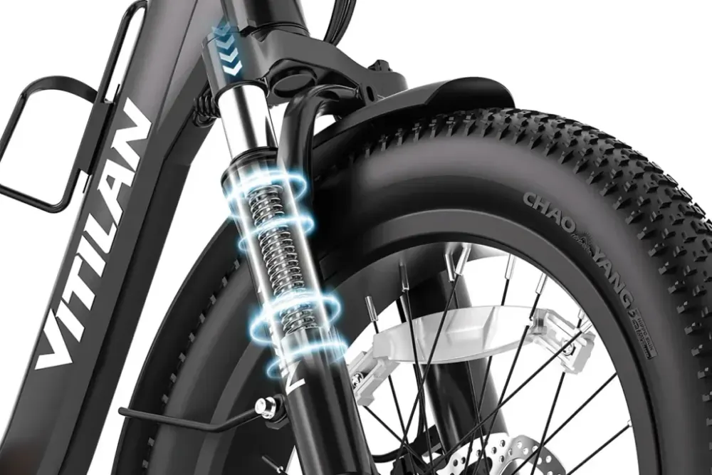 Vitilan U3 Full Suspension Foldable Fat Tyre Electric Bike image 6