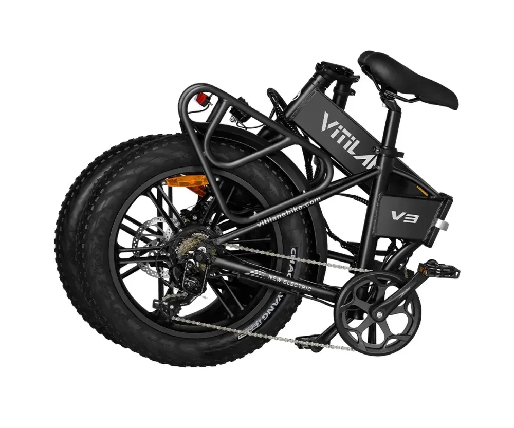 Vitilan V3 2.0 Folding Fat Tyre Electric Bike image 12